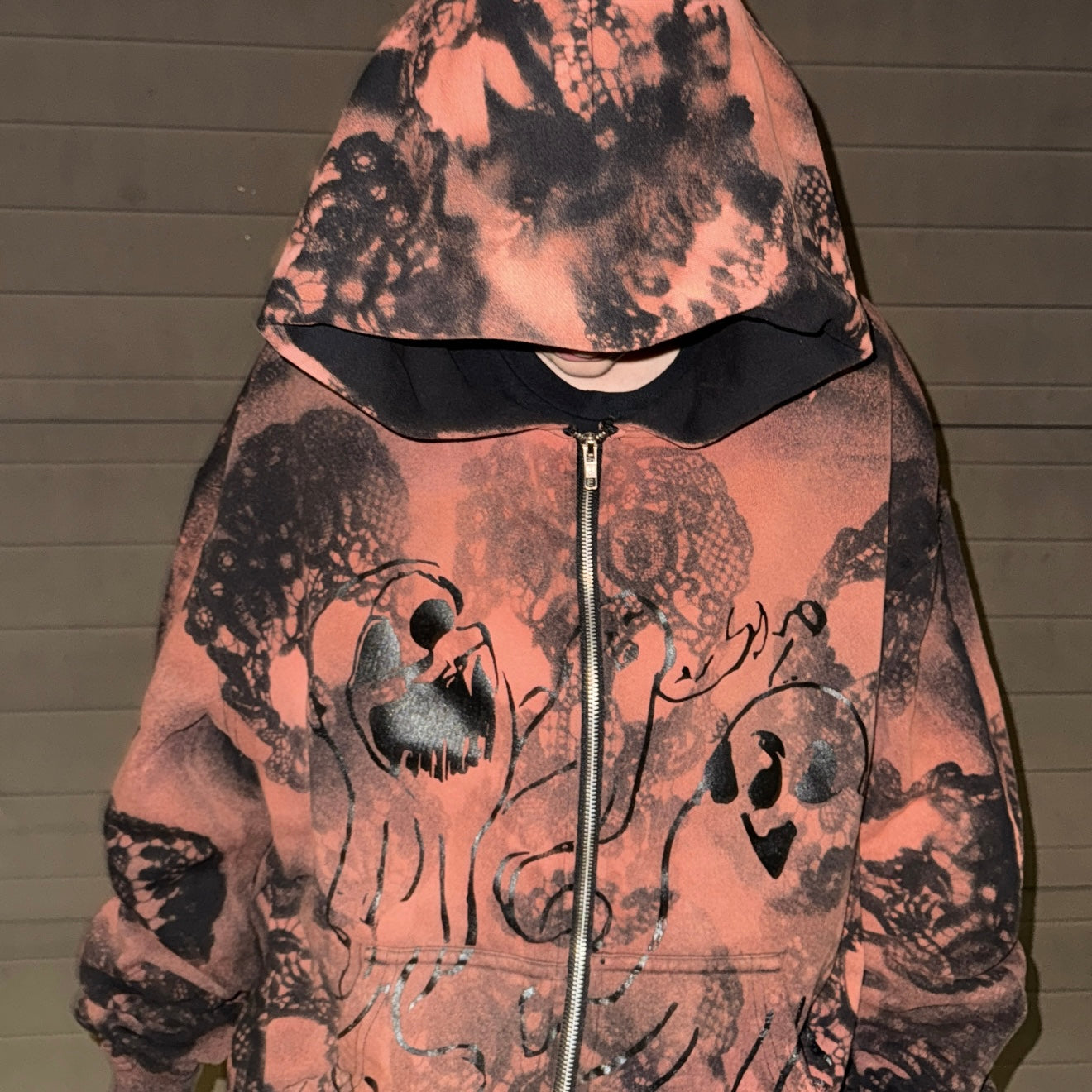 HAUNTED ZIP-UP HOODIE