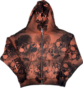 HAUNTED ZIP-UP HOODIE