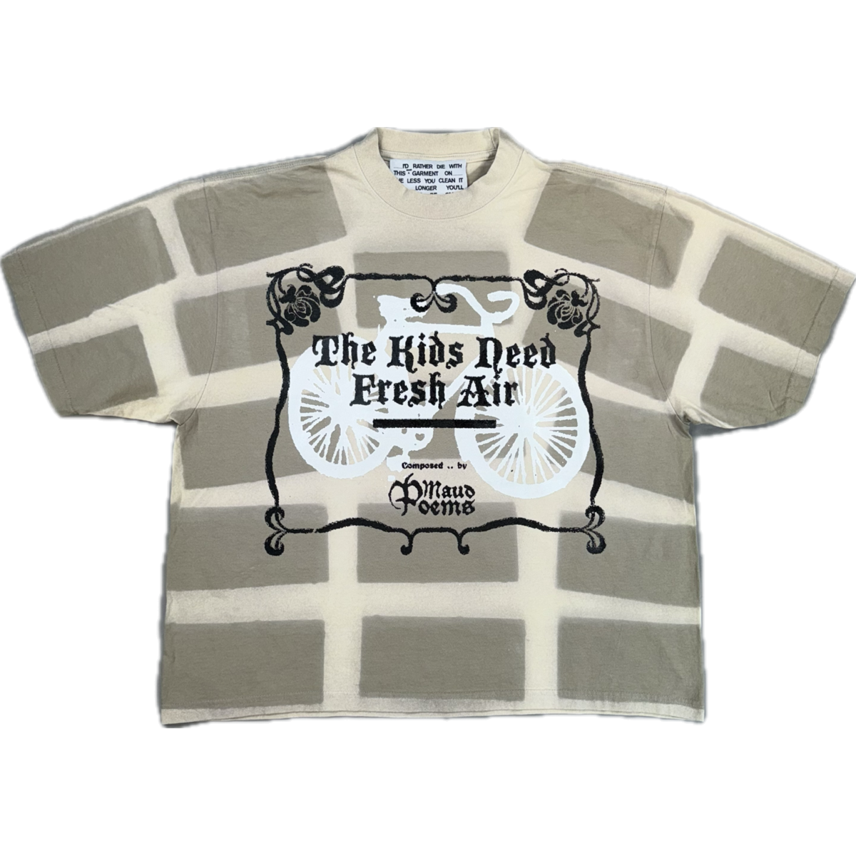 OATMEAL BRICK TEE- V2